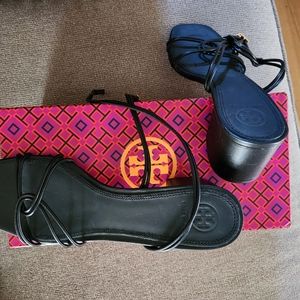 Tory Burch Mini Benton Knotted Strap Napa Leather/Calf Leather